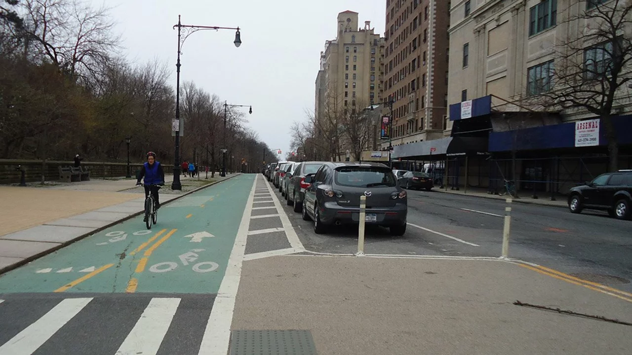 Why are bicycles not allowed on side walks in the USA?